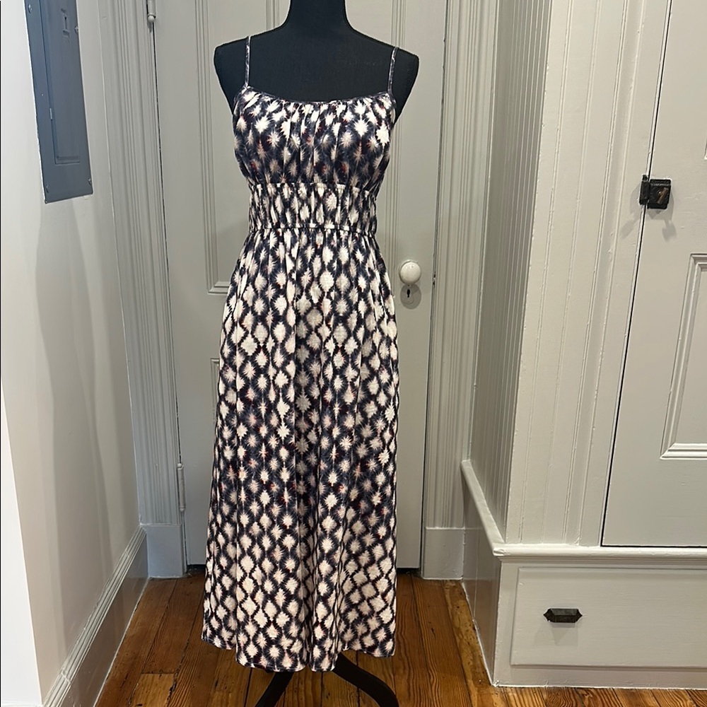 Rails Black and White Spaghetti Strap Maxi Dress